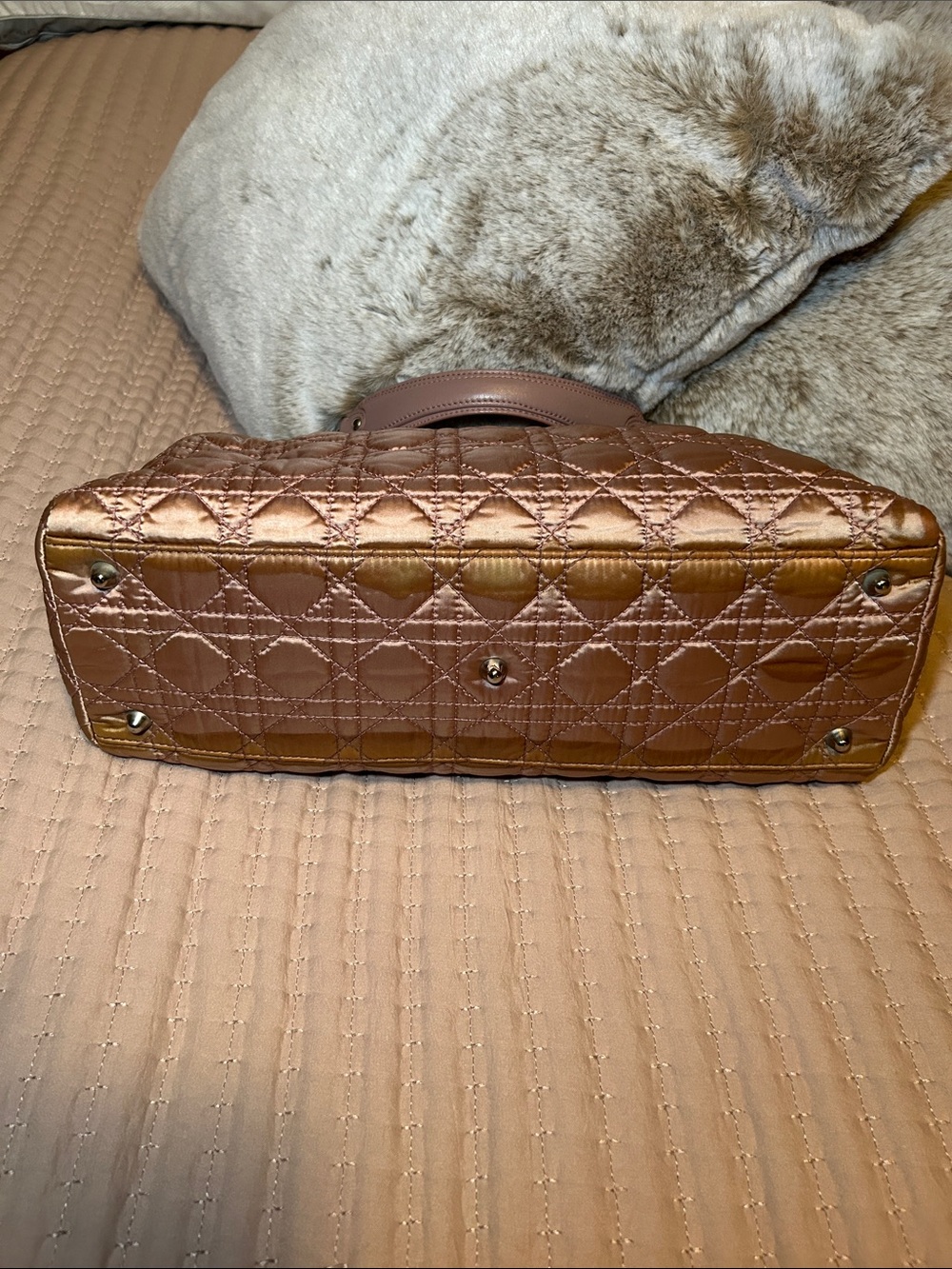 321. Christian Dior Cannage Bag-COA - Picture 3 of 12